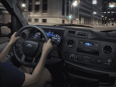 2023 Ford E-Transit interior view