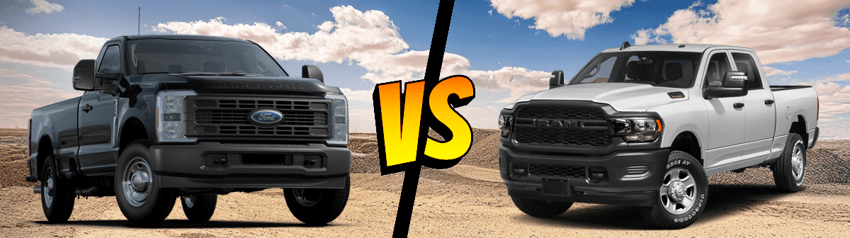 The 2024 Ford F-350 XL vs. the 2024 Ram 3500 Tradesman: A Heavy-Duty Showdown