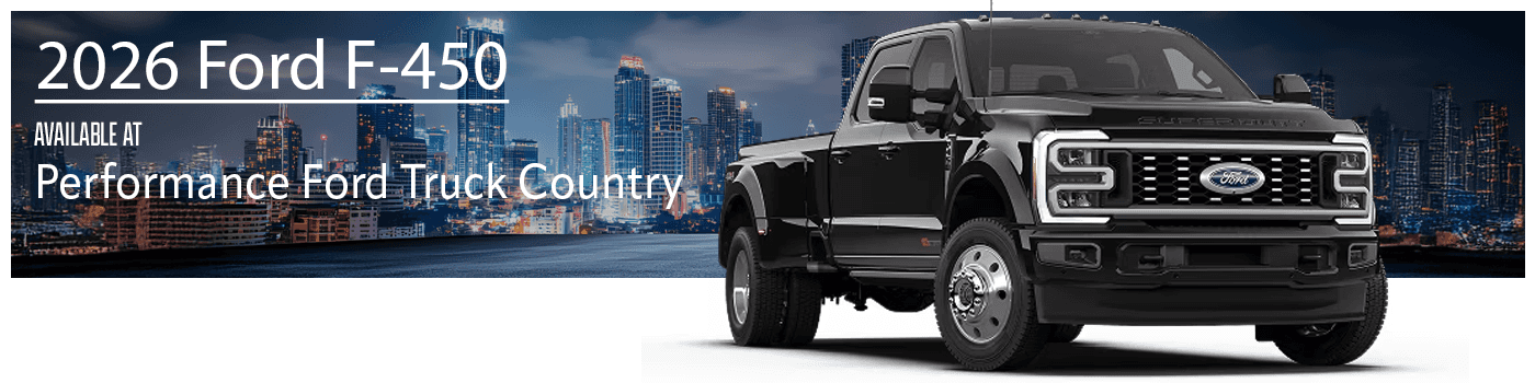 2026 Ford F-450 Super Duty at Performance Ford Truck Country