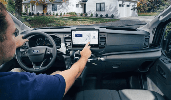 2026 Ford Transit Cargo Van interior view