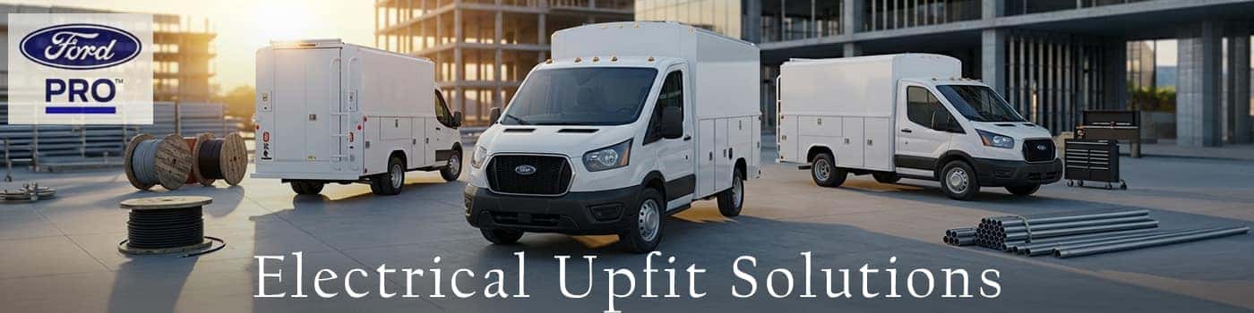 Powering the Grid: Elite Ford Commercial Trucks Upfitted for Local Electrical Contractors at Performance Ford Truck Country